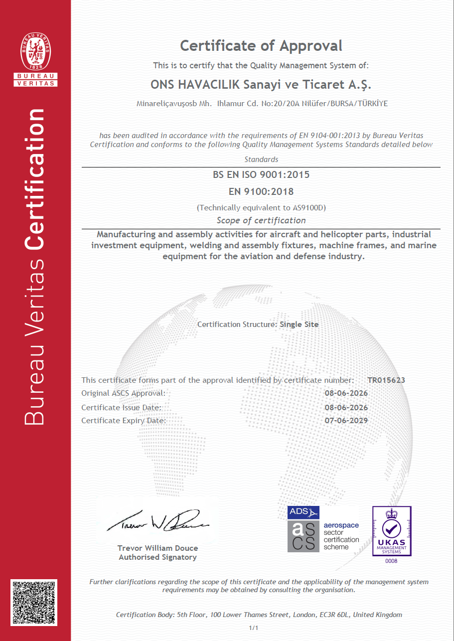 Certificate of Approval